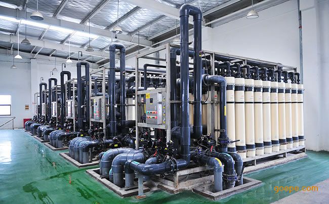 Circuit board factory 7000 tons / day water reuse water treatment system