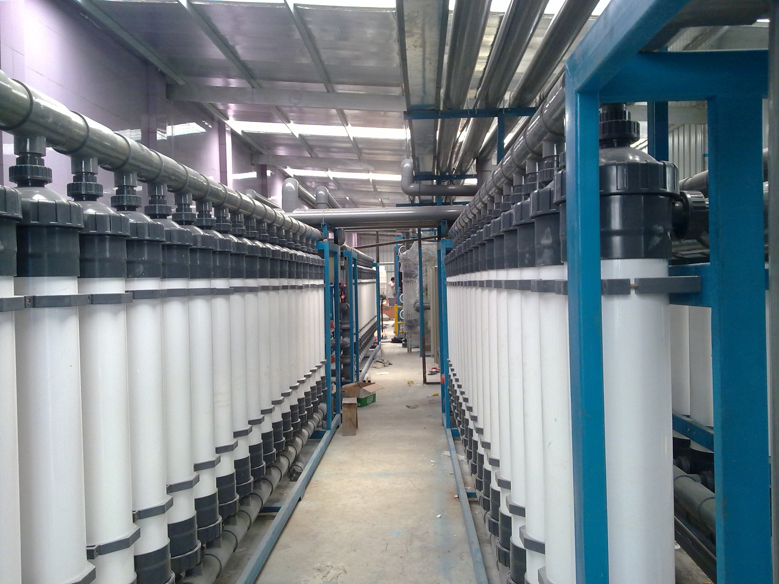 Printing and dyeing textile factory 1600 tons / day Ultrafiltration system + reverse osmosis system
